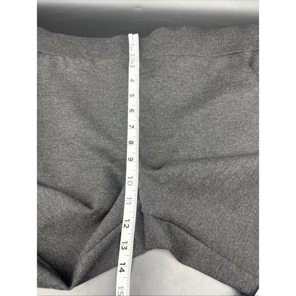 LOFT Womens Gray Pull On Straight Leg Ponte Pants Sz L NEW Classic Minimalist - Picture 8 of 10
